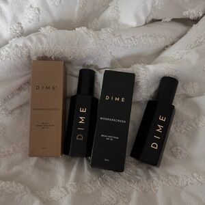 4 x Dime beauty wonderscreen sunscreen